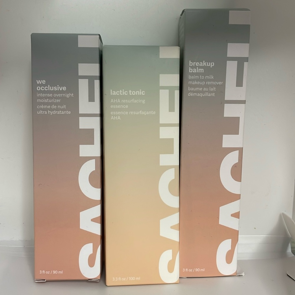 Sacheu Beauty Bundle of Three, NIB